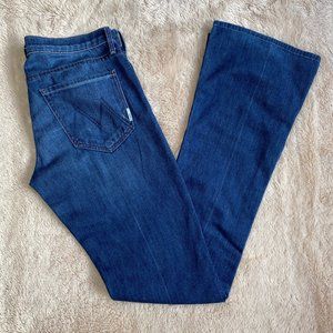 Mother “The Runway" jeans in "Double Take” wash 27